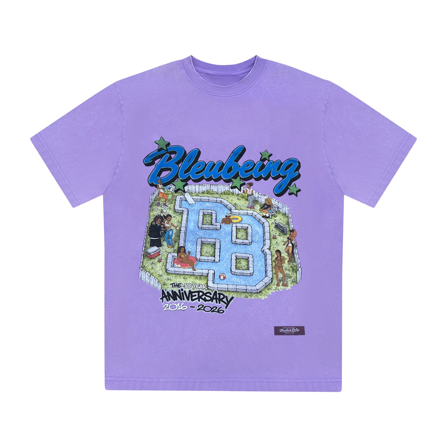 10 Year Anniversary Tee — Purple