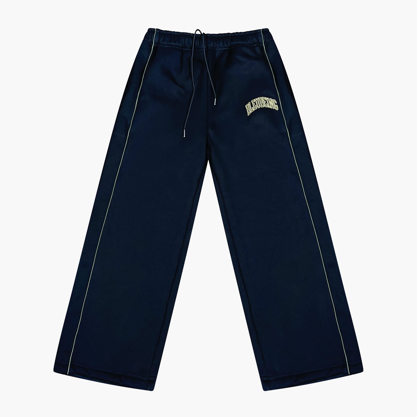 BLEU Heritage Wide Leg Sweats (Black)