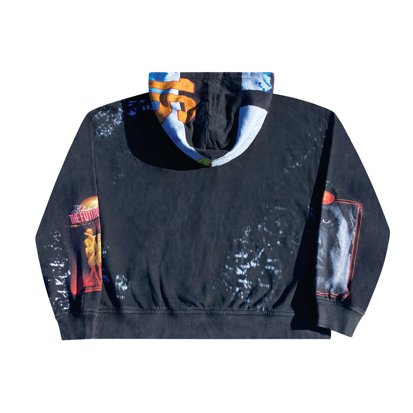 WORLD IS YOURS ZIP HOODIE (BLACK)