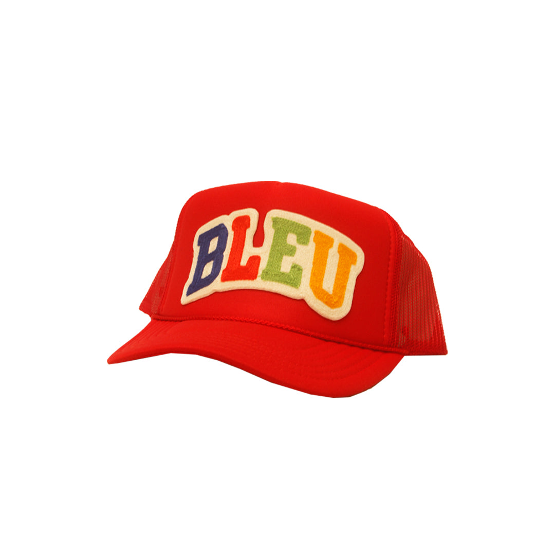 5 panel cap 100% Polyester Front Plastic Adjustable Snap Chainstitch Patch