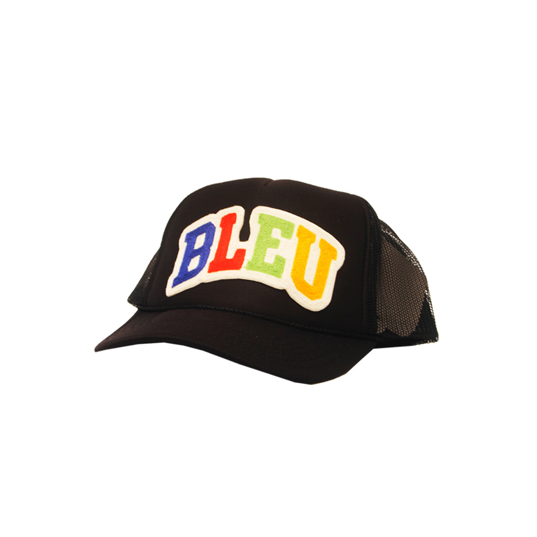 5 panel cap 100% Polyester Front Plastic Adjustable Snap Chainstitch Patch