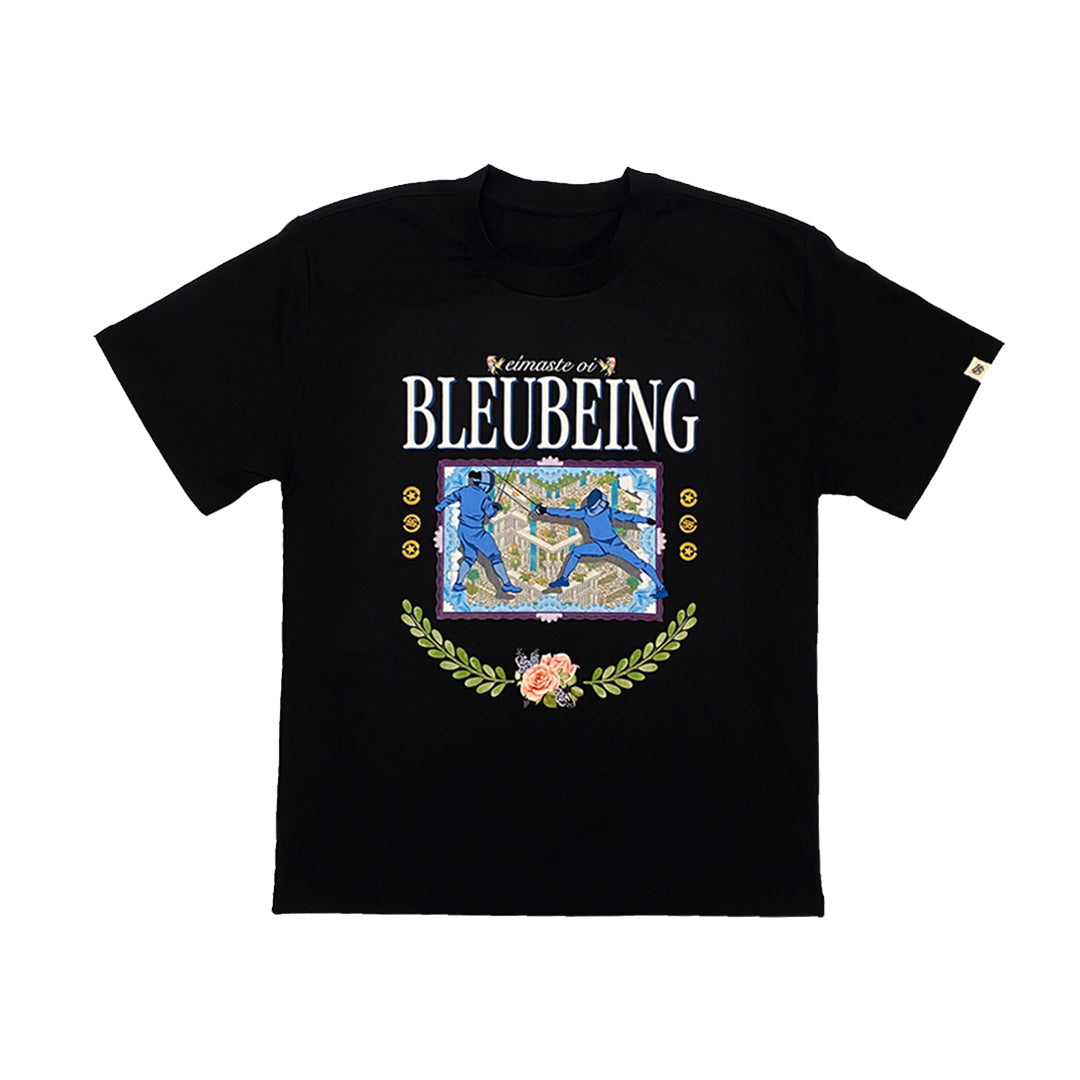 Boxy fit, drop shoulder oversized fit Heavyweight 8.2 oz 100% cotton DTG Printed Logo