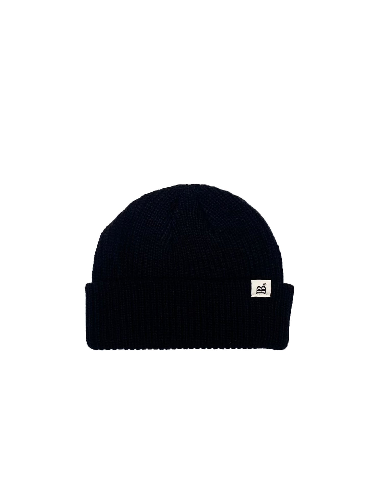 "BB" Beanie Black