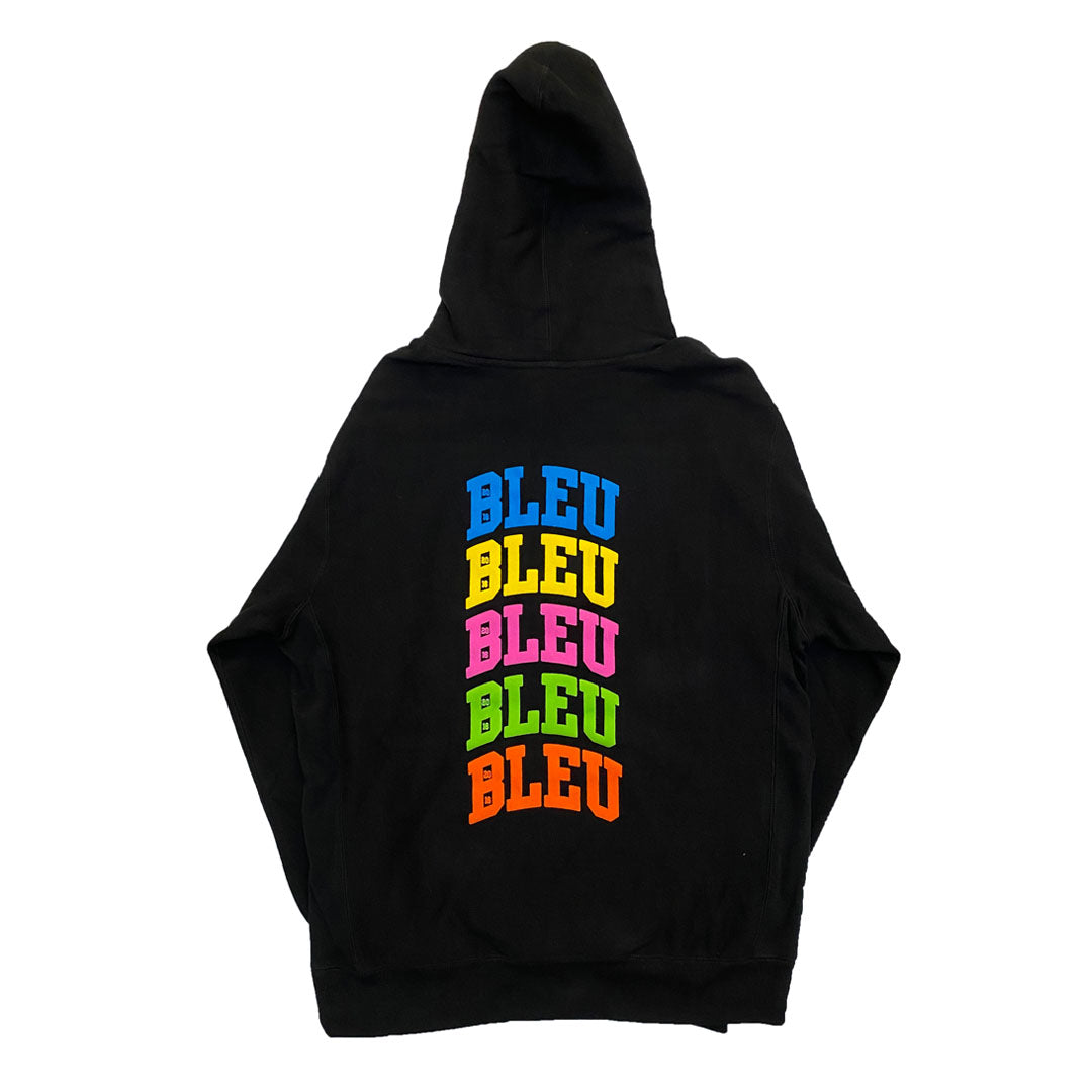 Puffer Hoodie Black