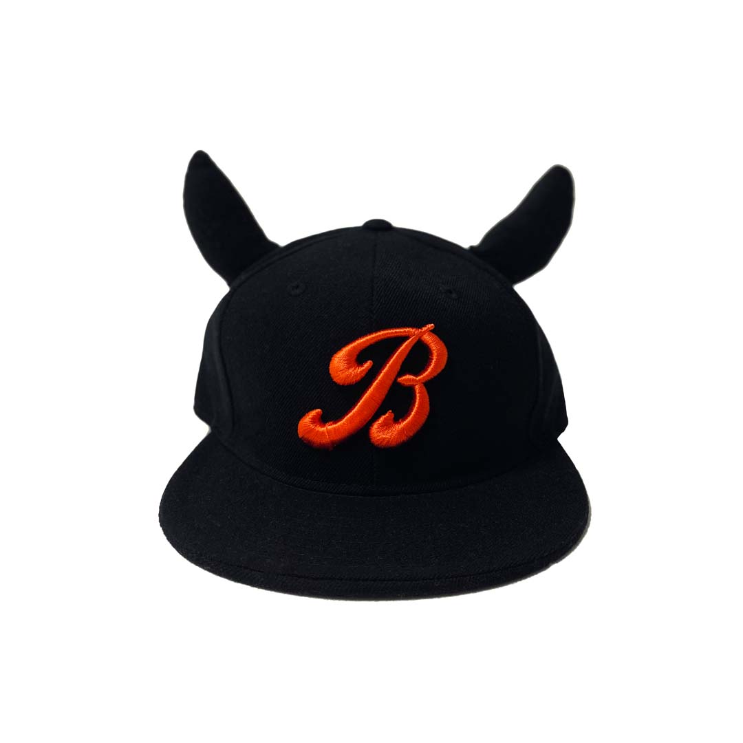 100% Wool Flat bill Structured fit 3D Puff Embroidered Front Logo