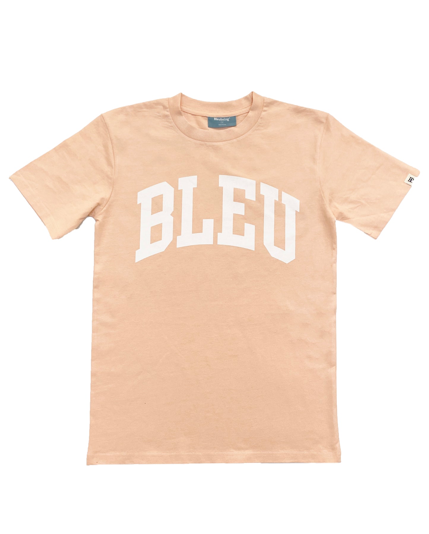 Pale Pink "BLEU" Tee