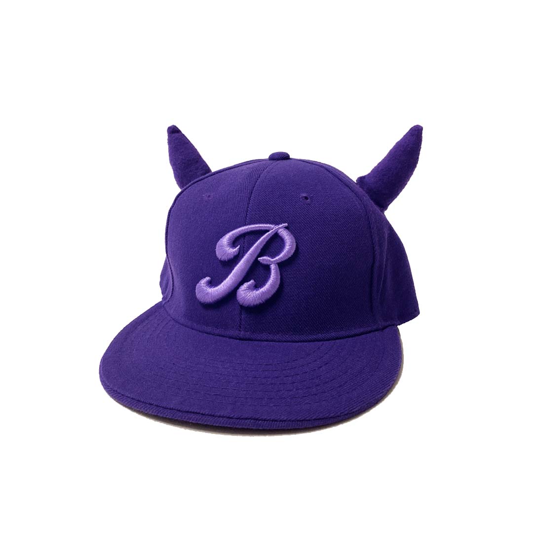 100% Wool Flat bill Structured fit 3D Puff Embroidered Front Logo