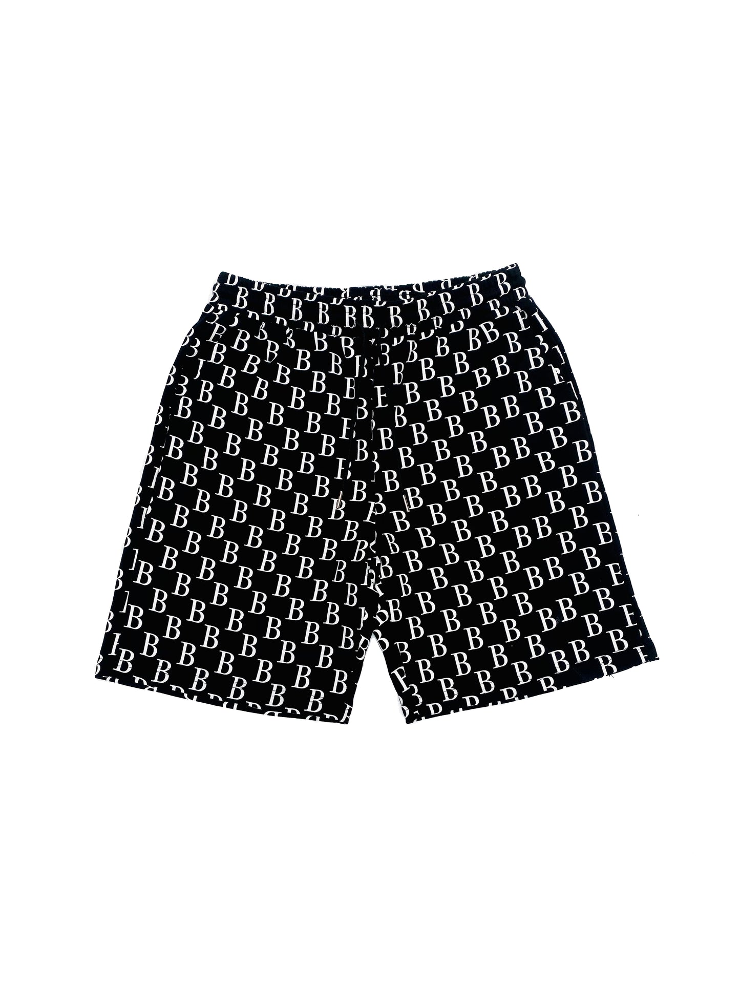 Monogram Shorts Black