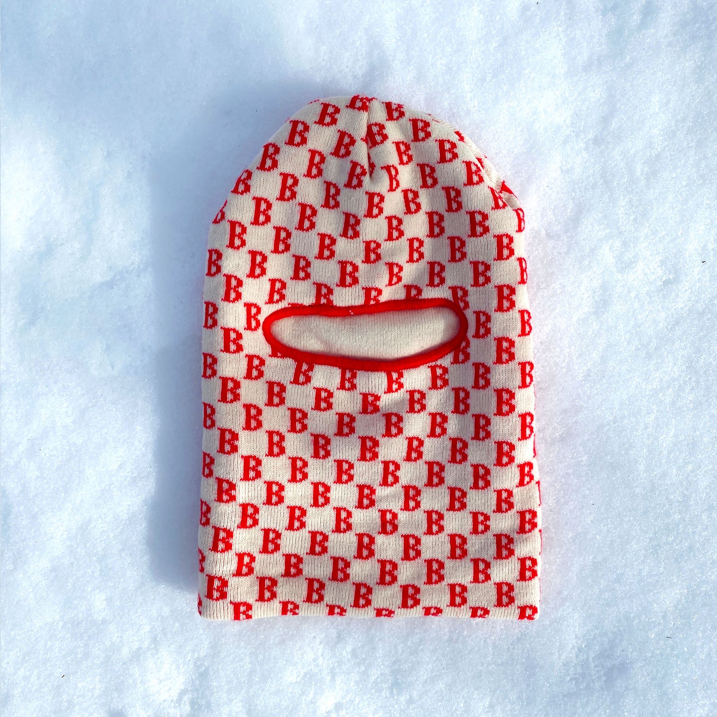 Monogram Ski Mask