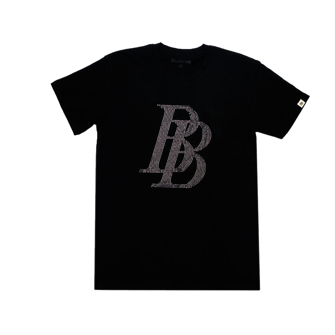 Black BB Rhinestone Tee