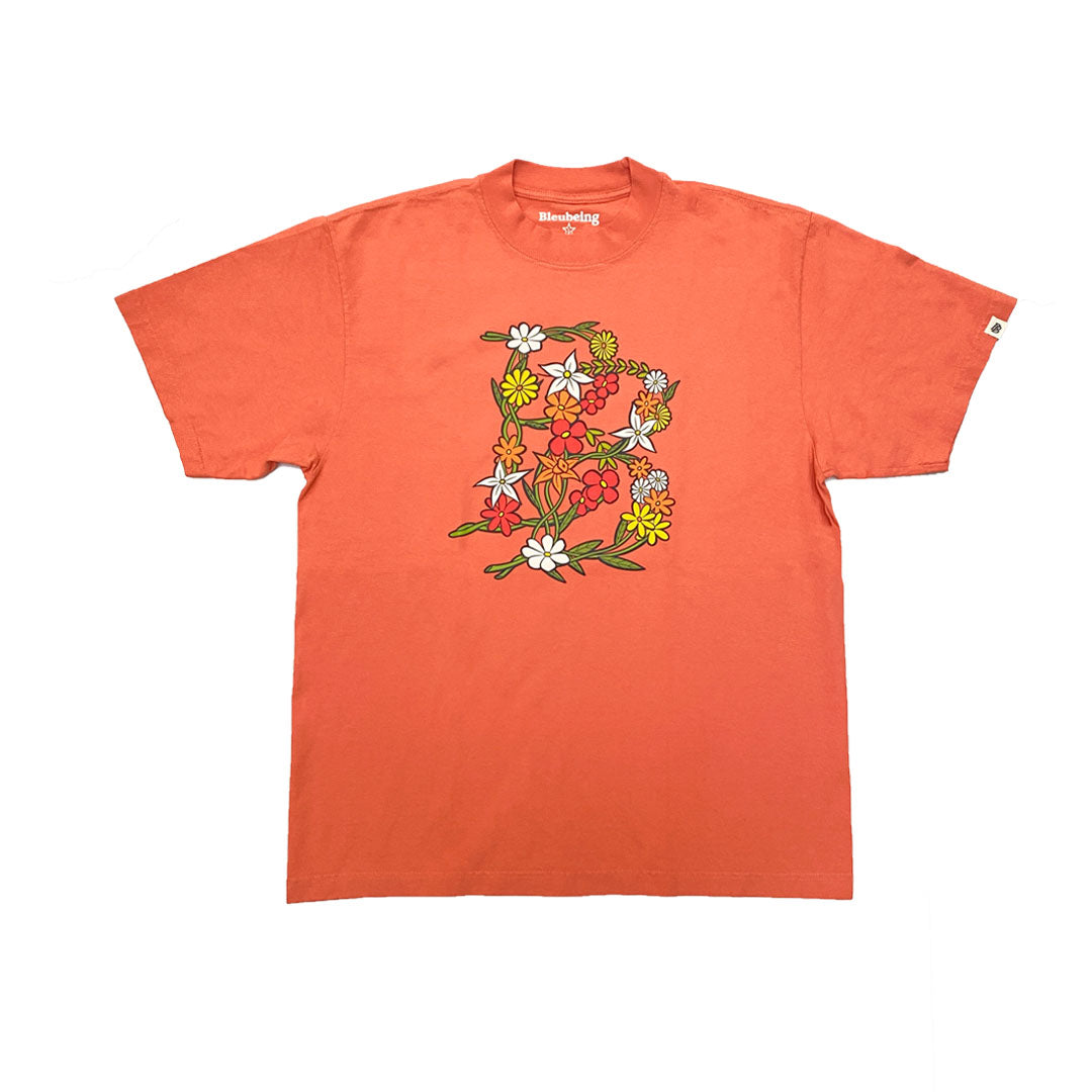Peach Floral BB Tee