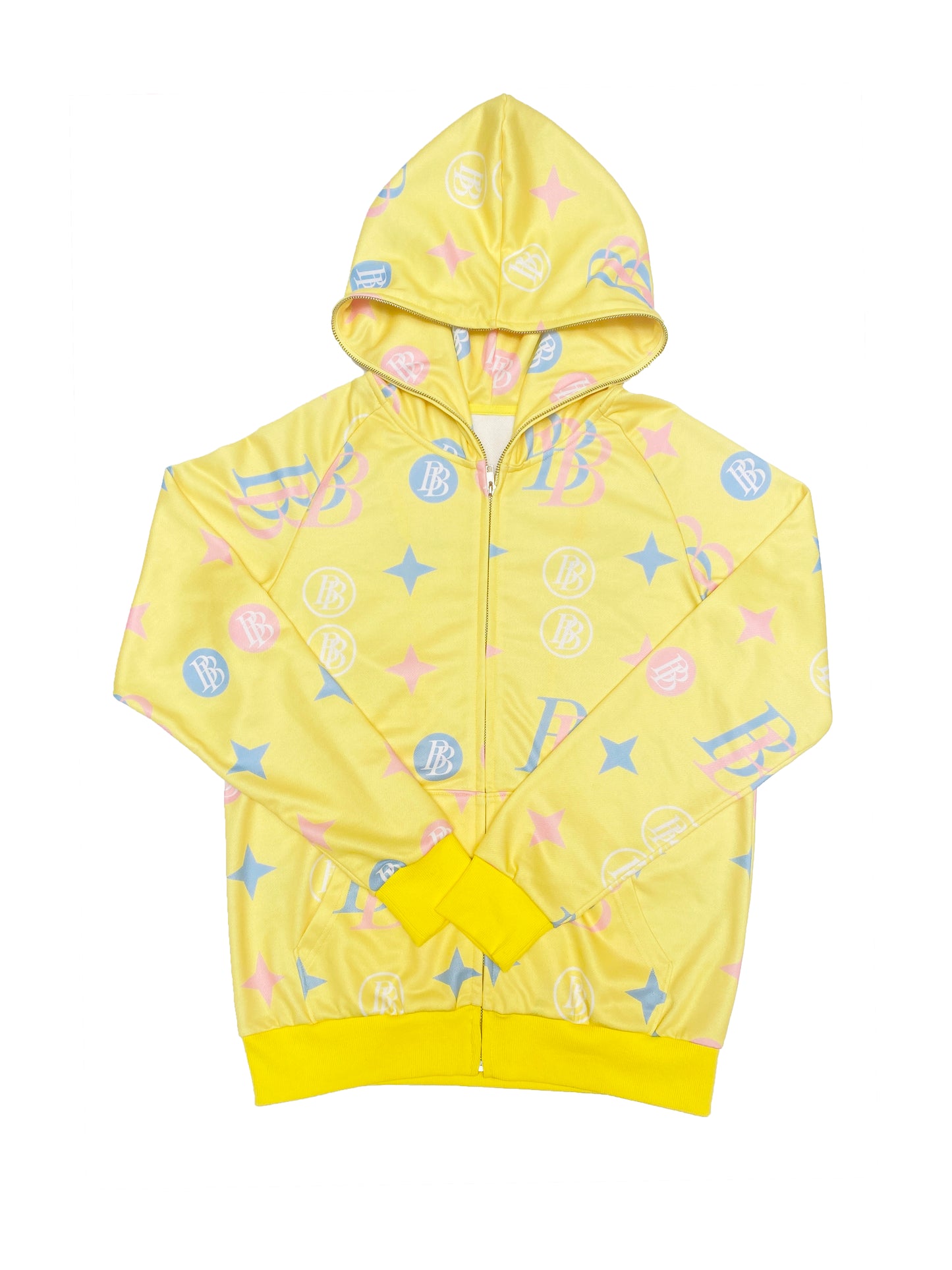 Full Zip Monogram Hoodie