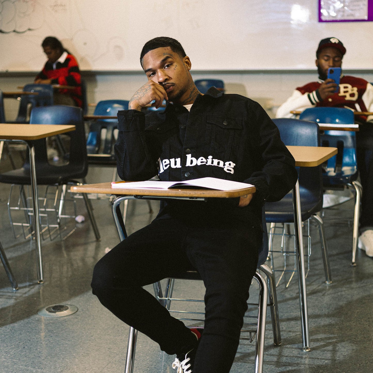 Midnight “BBS” Denim Jacket (Super Limited)