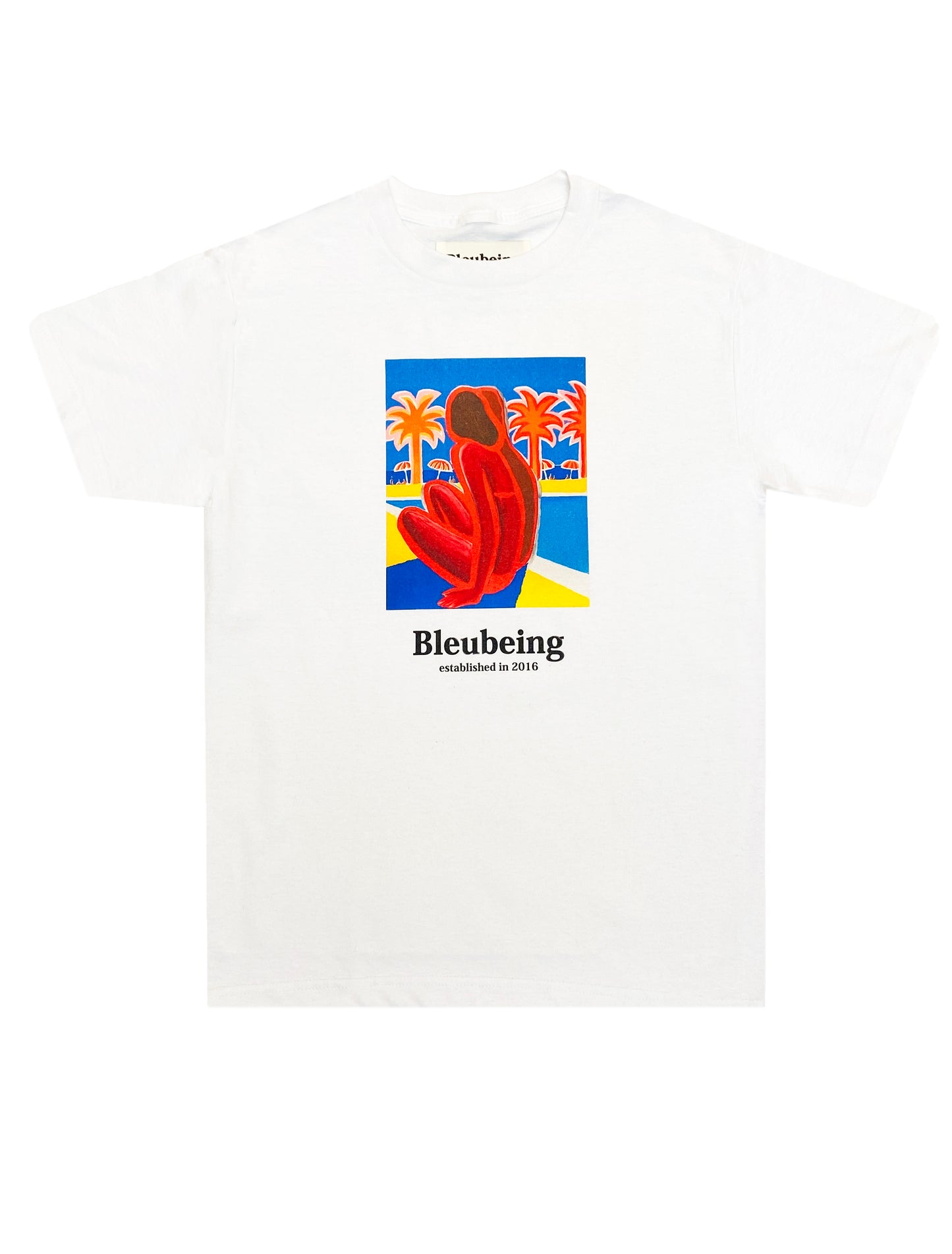 La peinture Tee white