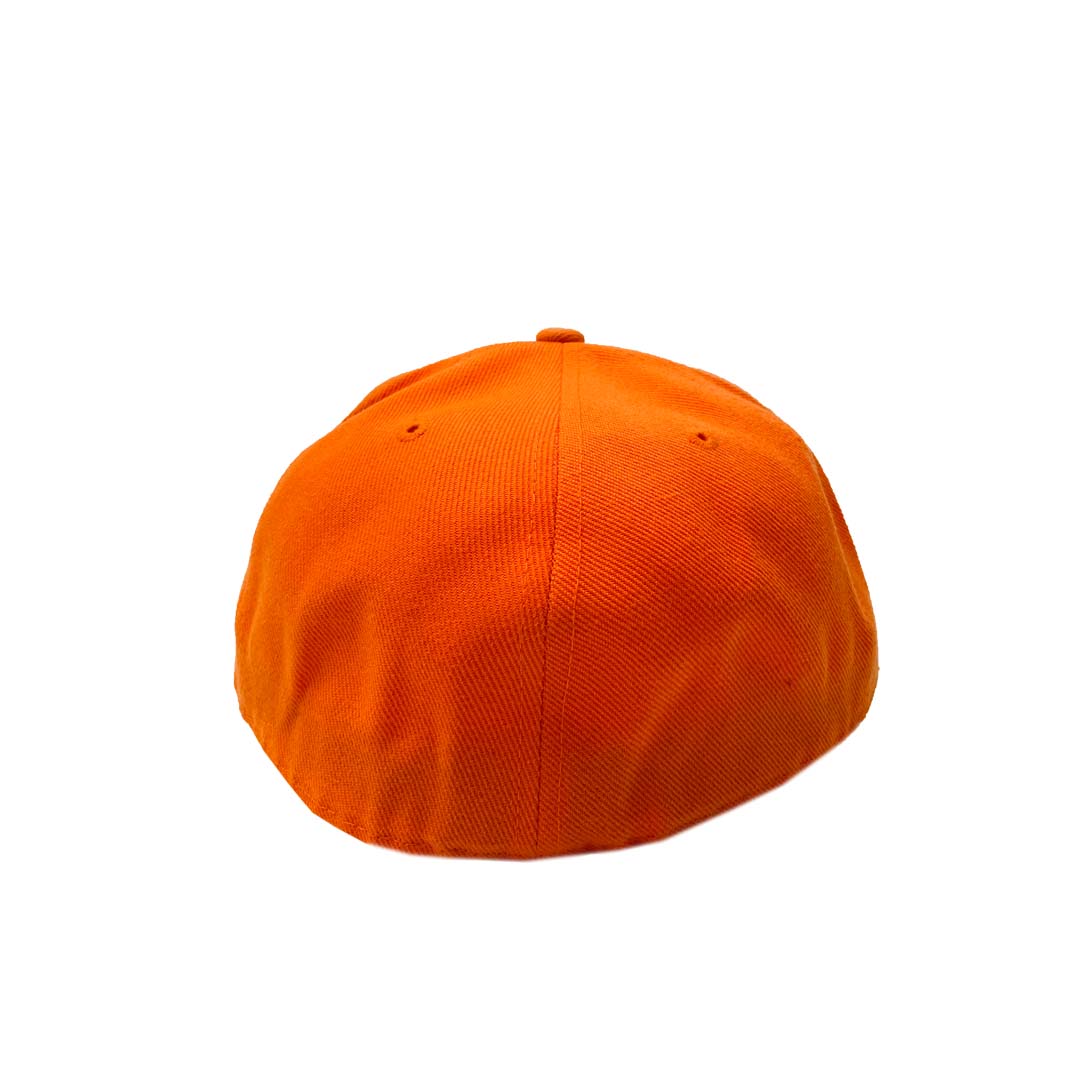 100% Wool Flat bill Structured fit Puff Embroidered Front Logo