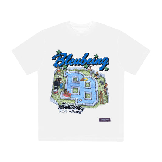 10 Year Anniversary Tee — White