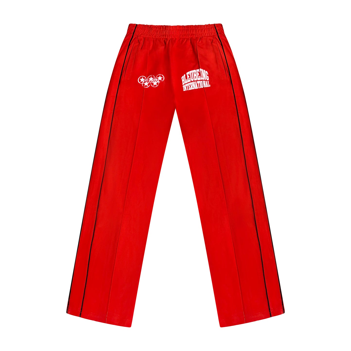 OLYMPIC RED TRACK PANT