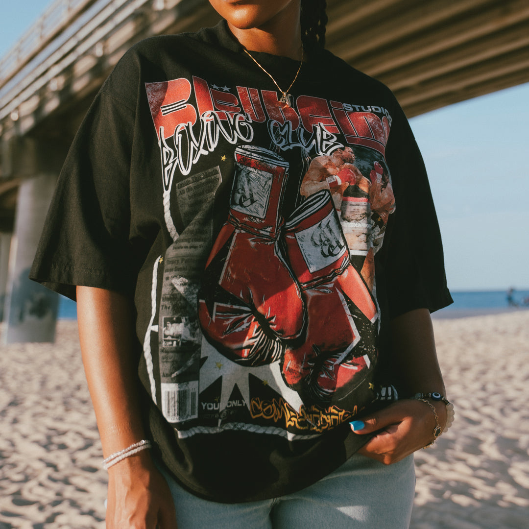 BLACK BOXING TEE