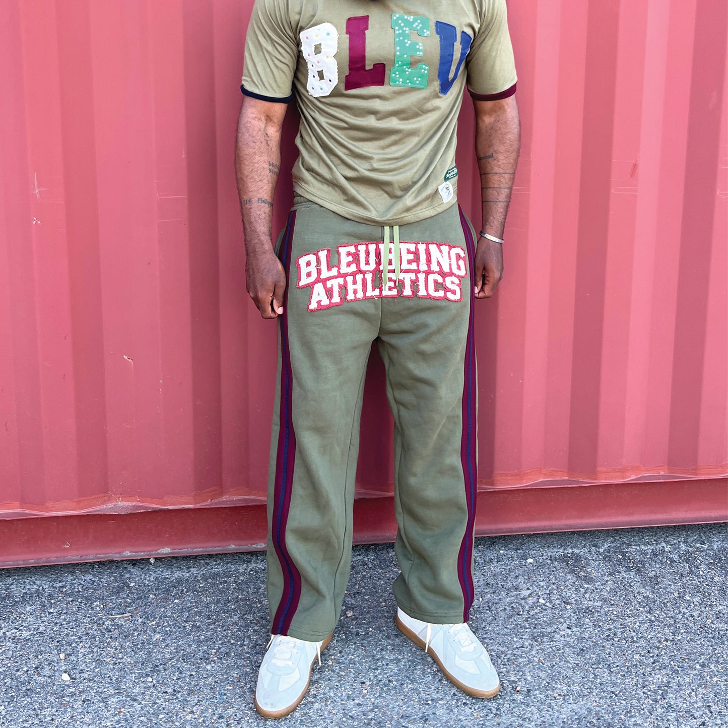 Athletics Sweatpants — Olive