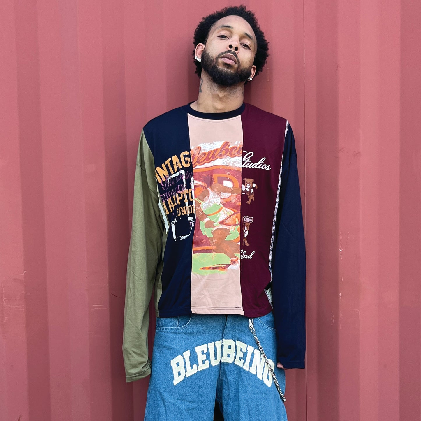 Reconstructed Long Sleeve — Multi Panel