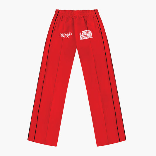 OLYMPIC RED TRACK PANT
