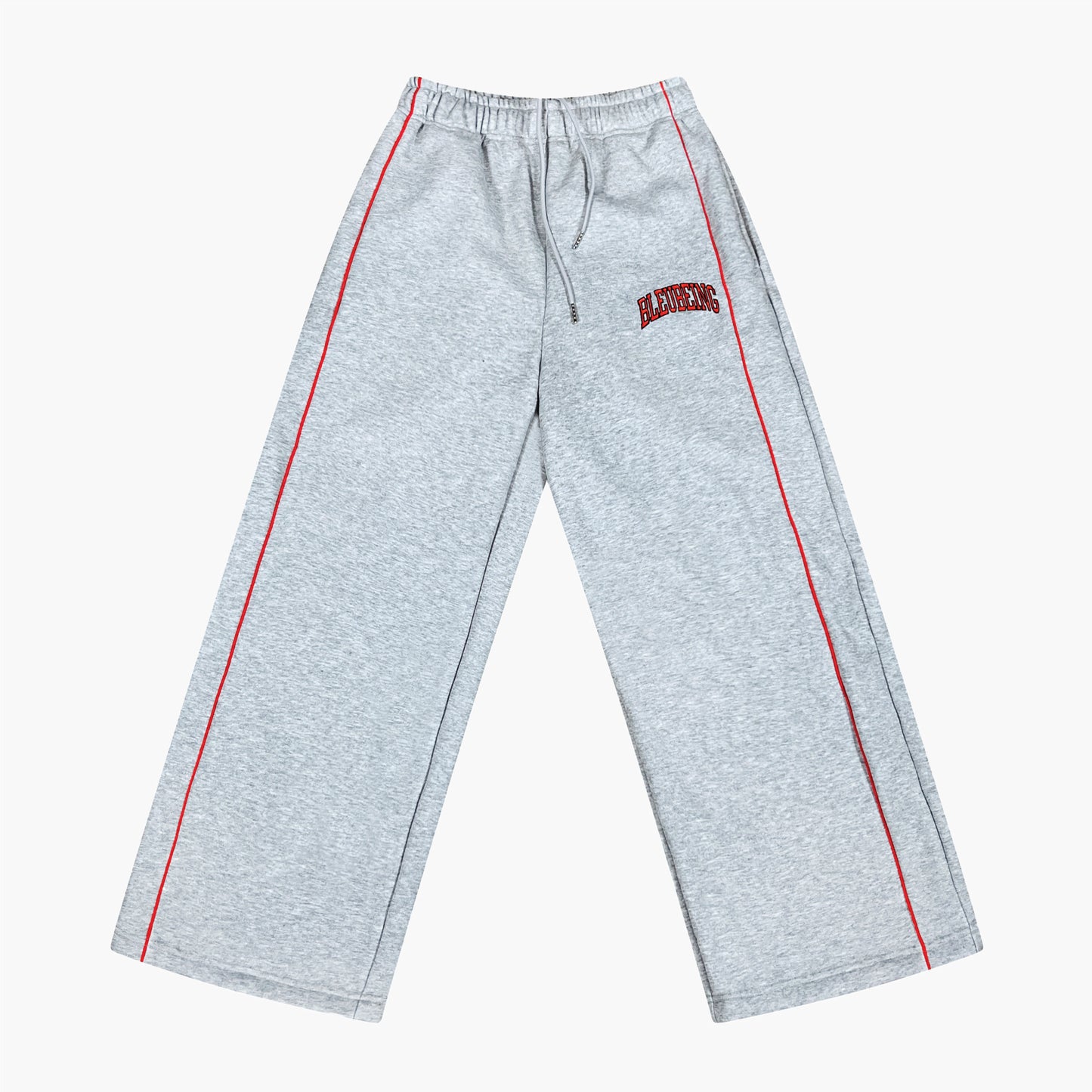 BLEU Heritage Wide Leg Sweats (Grey)