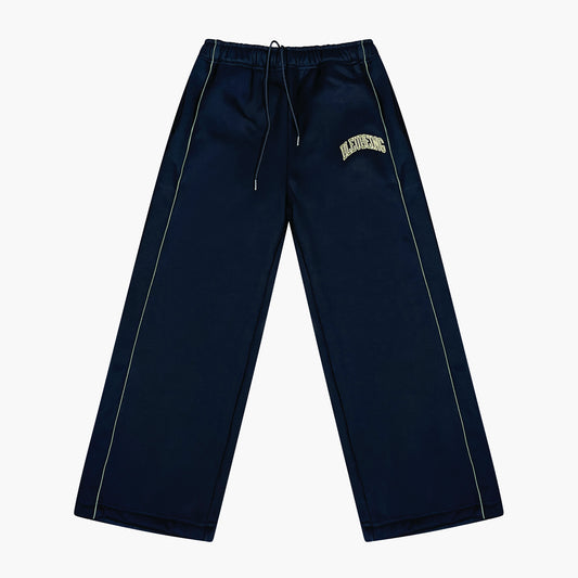 BLEU Heritage Wide Leg Sweats (Black)