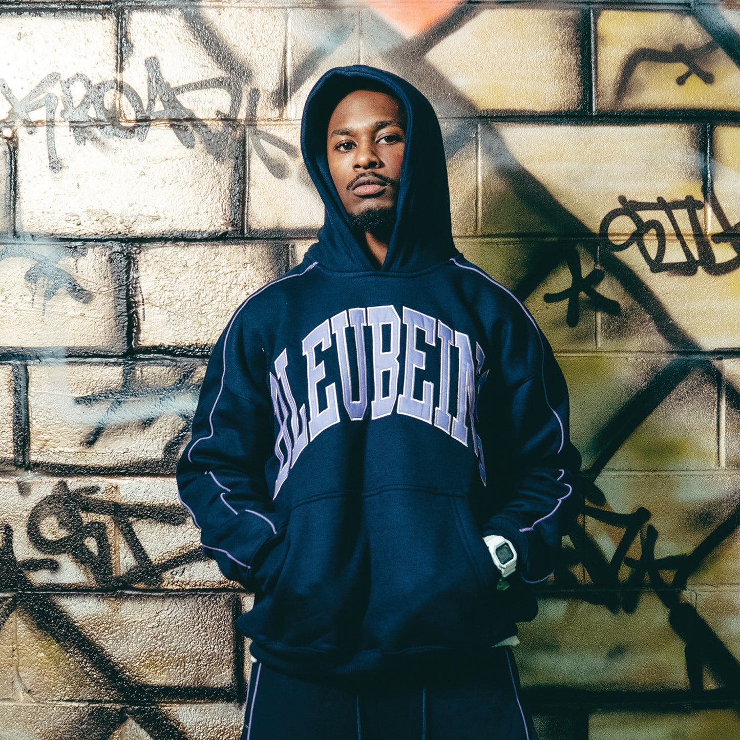 BLEU Heritage Hoodie (Navy)