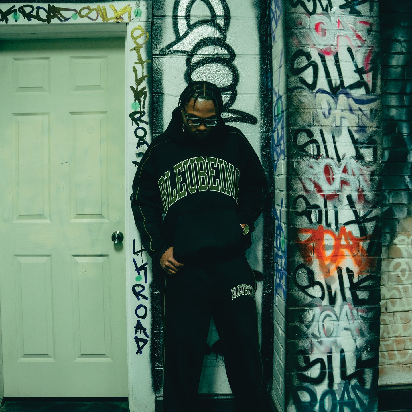 BLEU Heritage Hoodie (Black)