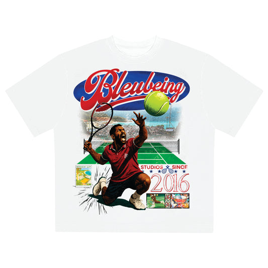 WHITE TENNIS TEE