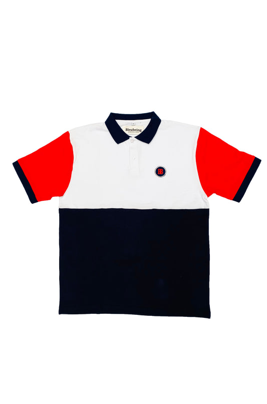 100% pique cotton 6 oz true to size fit Embroidered logo patch polo shrit