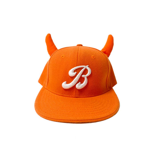100% Wool Flat bill Structured fit 3D Puff Embroidered Front Logo