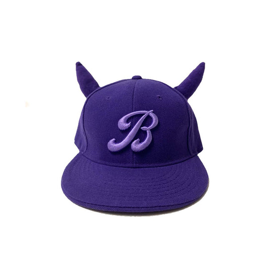 100% Wool Flat bill Structured fit 3D Puff Embroidered Front Logo