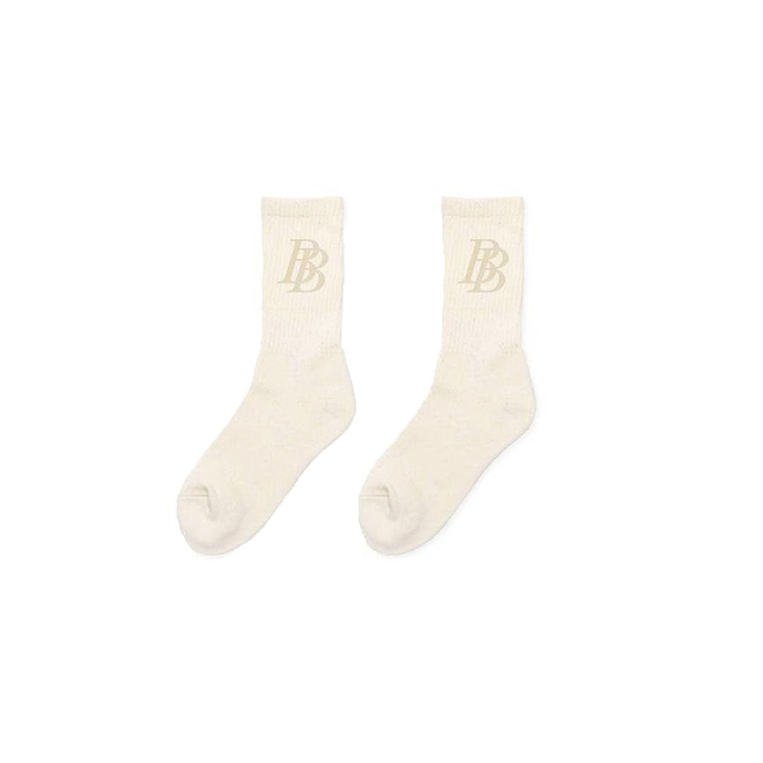 Cream BB Socks